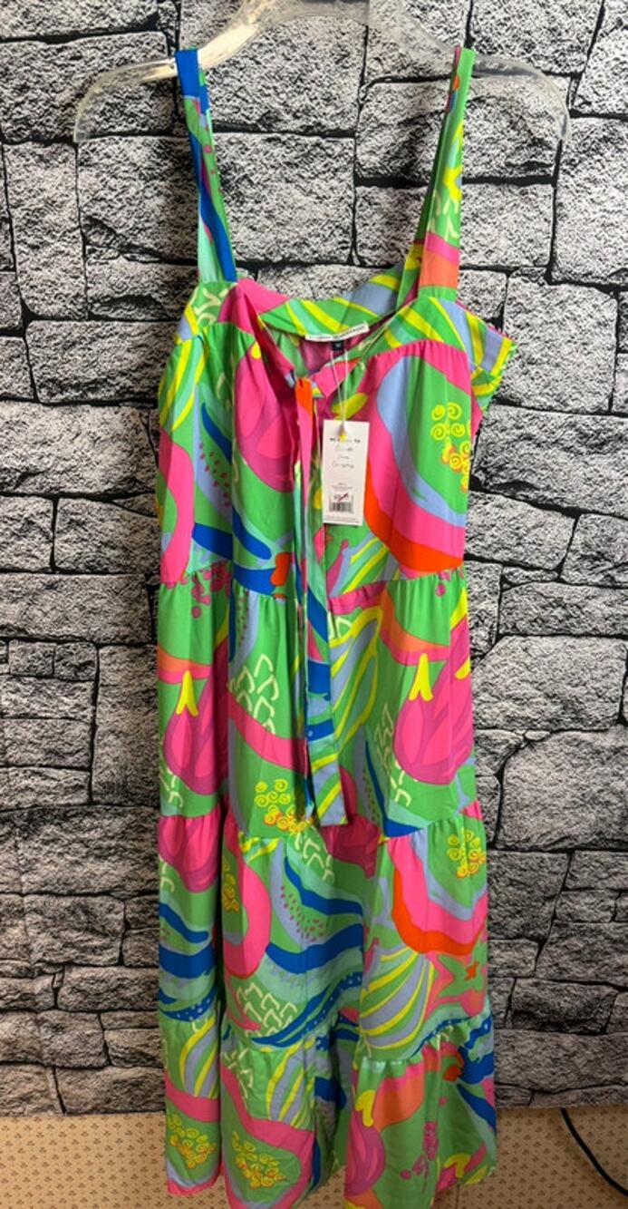 New Ladies Michelle McDowell Sleeveless Maxi Dress - Medium